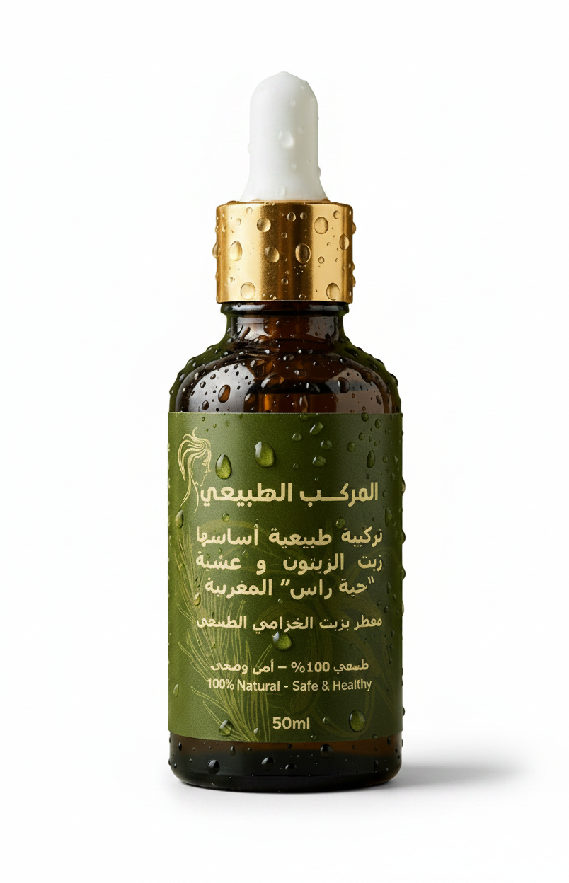 Premium Natural Hair & Scalp Treatment Compound – 100% Organic & Safe